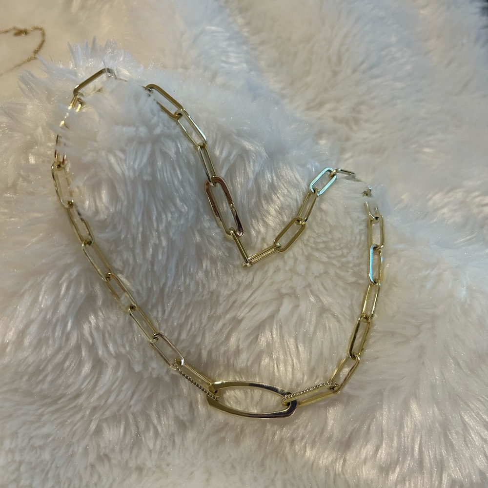 Kendra Scott Gold Link Necklace